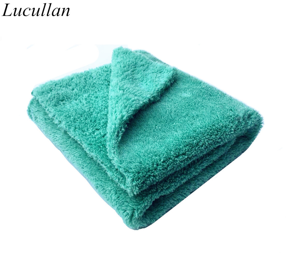 Microfiber Car Drying Towel Super Absorbent - Toalla de microfibra de felpa sin