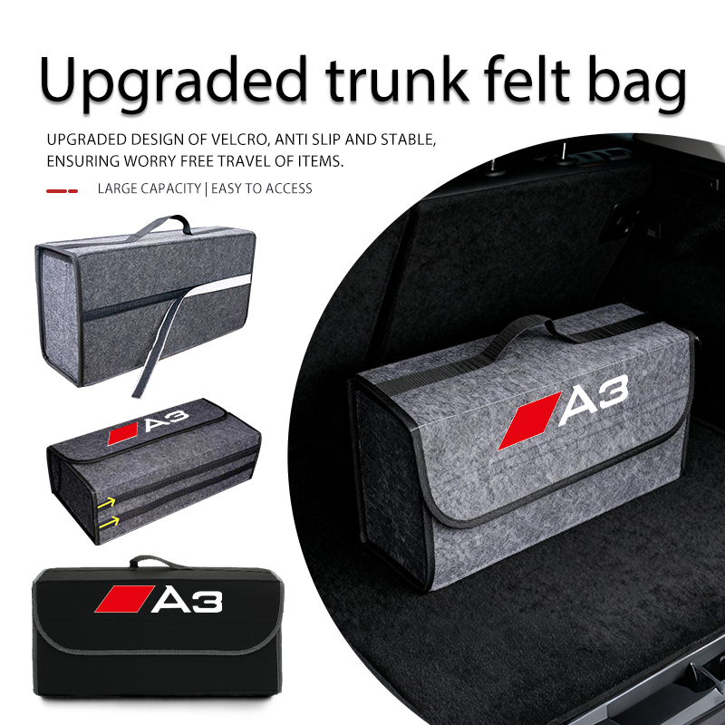 Car Trunk Organizer Foldable Storage Box - Caja de almacenamiento para maletero de