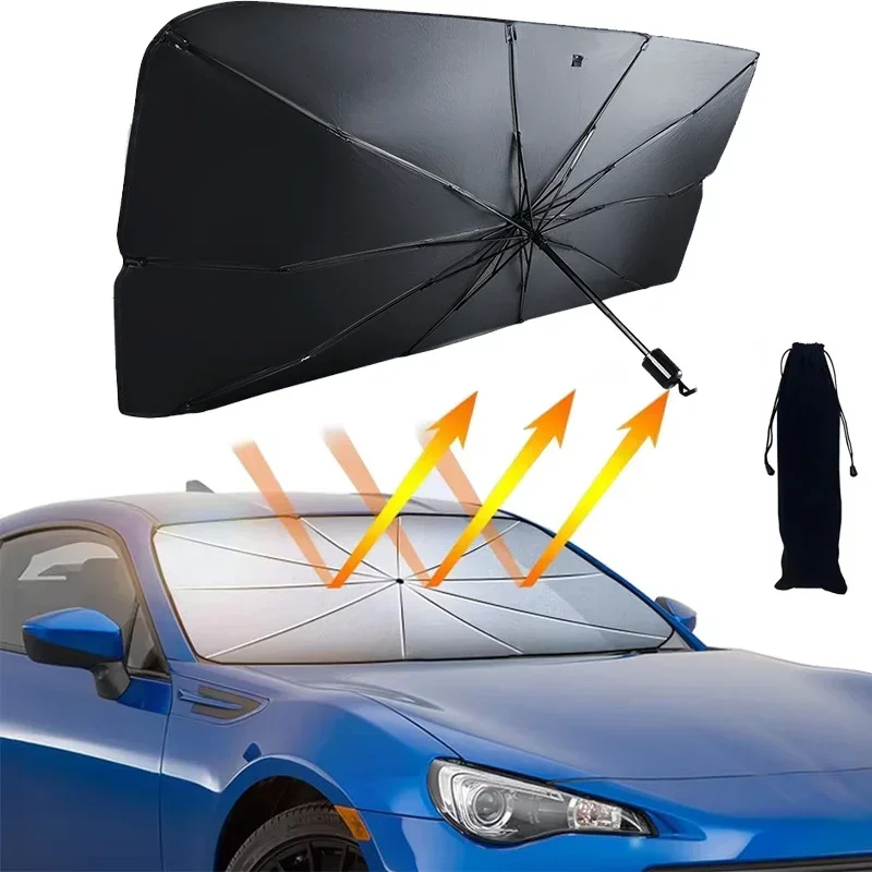Parasol Plegable para Parabris - Car Sunshade Windshield Umbrella Foldable reseña y precio