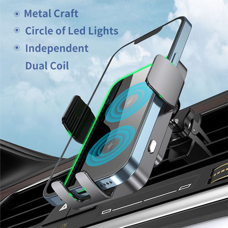 Cargador inalámbrico Qi2 para  - Wireless Car Charger Mount Fast Charging reseña y precio