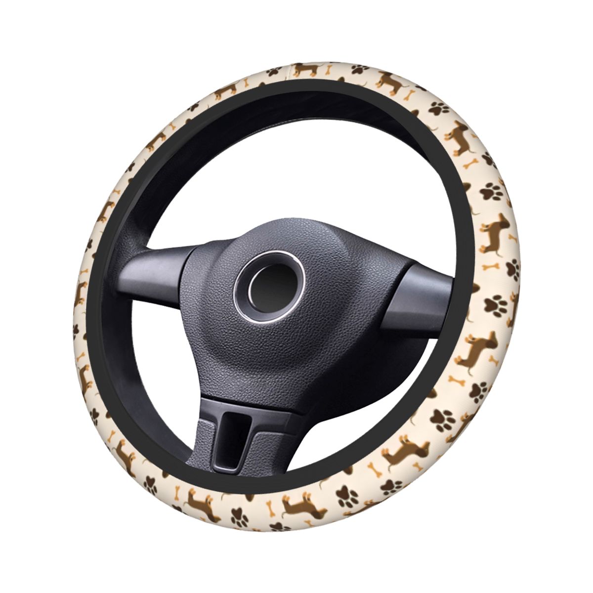 Bonita funda para volante de c - Car Steering Wheel Cover Anti Slip Breathable reseña y precio