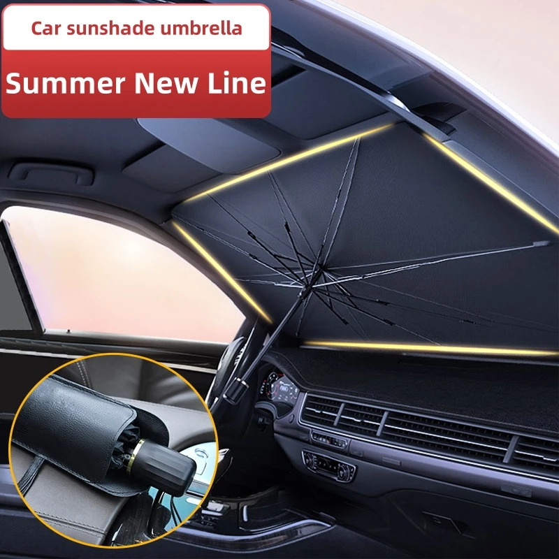 Parasol para Parabrisas de Coc - Car Sunshade Windshield Umbrella Foldable reseña y precio