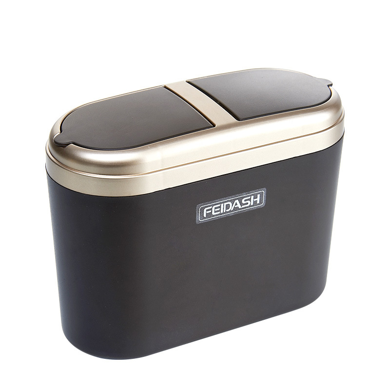 Caja de almacenamiento de plás - Waterproof Car Trash Can With Lid reseña y precio
