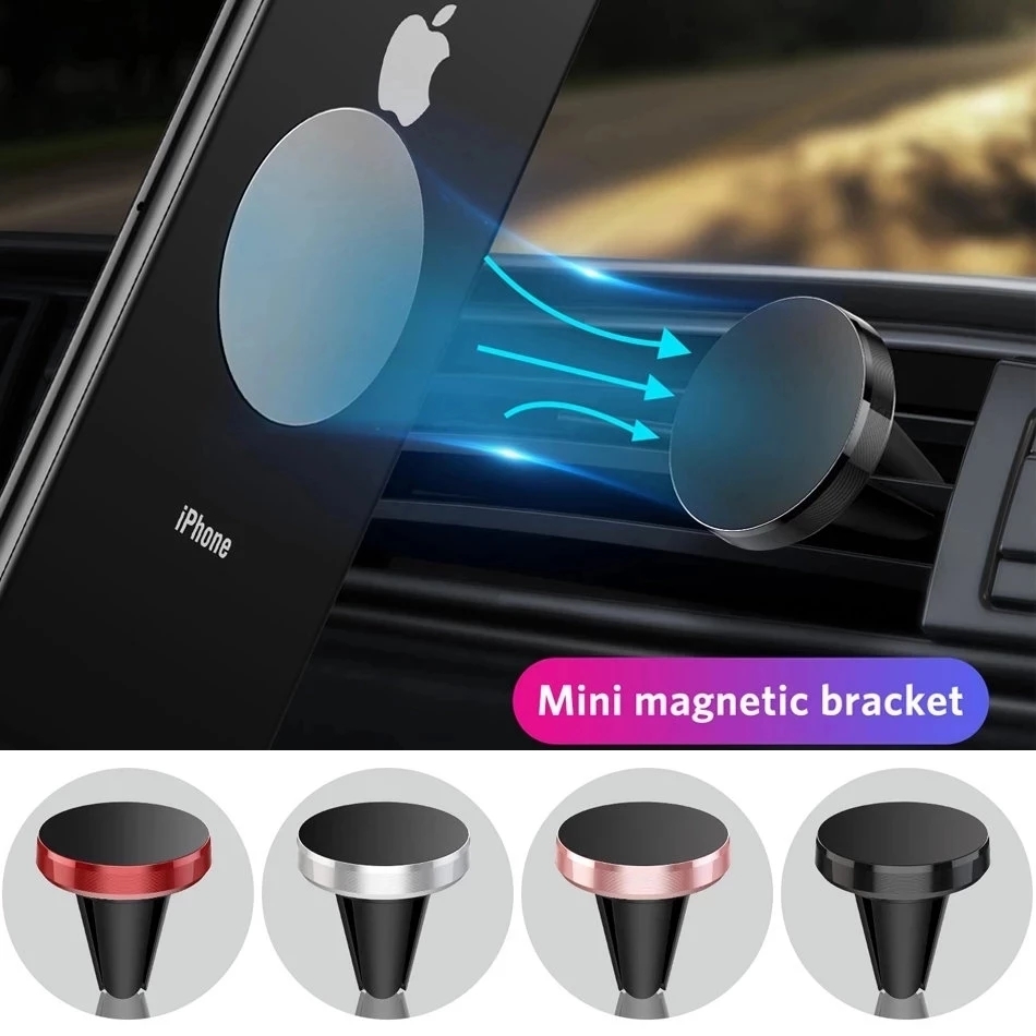 Soporte Magnético Universal pa - Magnetic Phone Holder For Car Vent reseña y precio