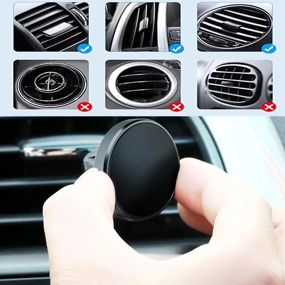 Soporte Magnético Universal pa - Magnetic Phone Holder For Car Vent reseña y precio