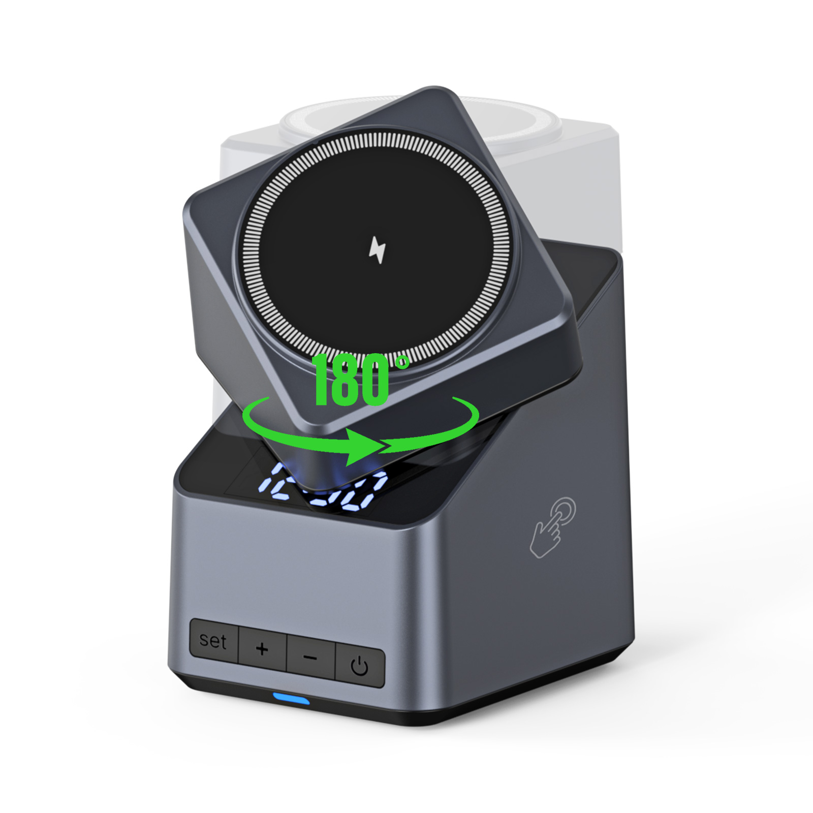 Cargador inalámbrico magnético - Wireless Car Charger Mount Fast Charging reseña y precio