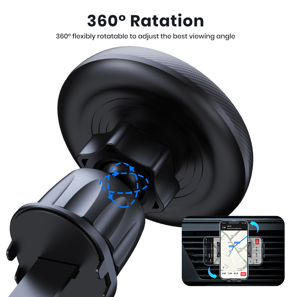 TOPK-soporte magnético para te - Magnetic Phone Holder For Car Vent reseña y precio