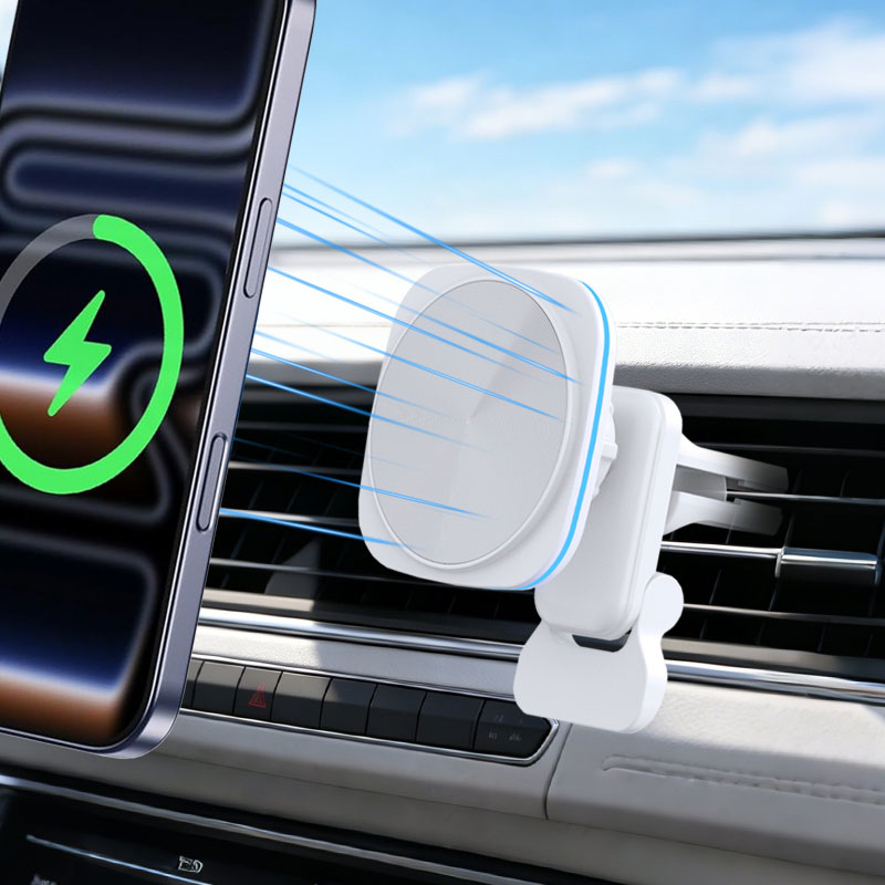 Cargador Inalámbrico Magnético - Wireless Car Charger Mount Fast Charging reseña y precio