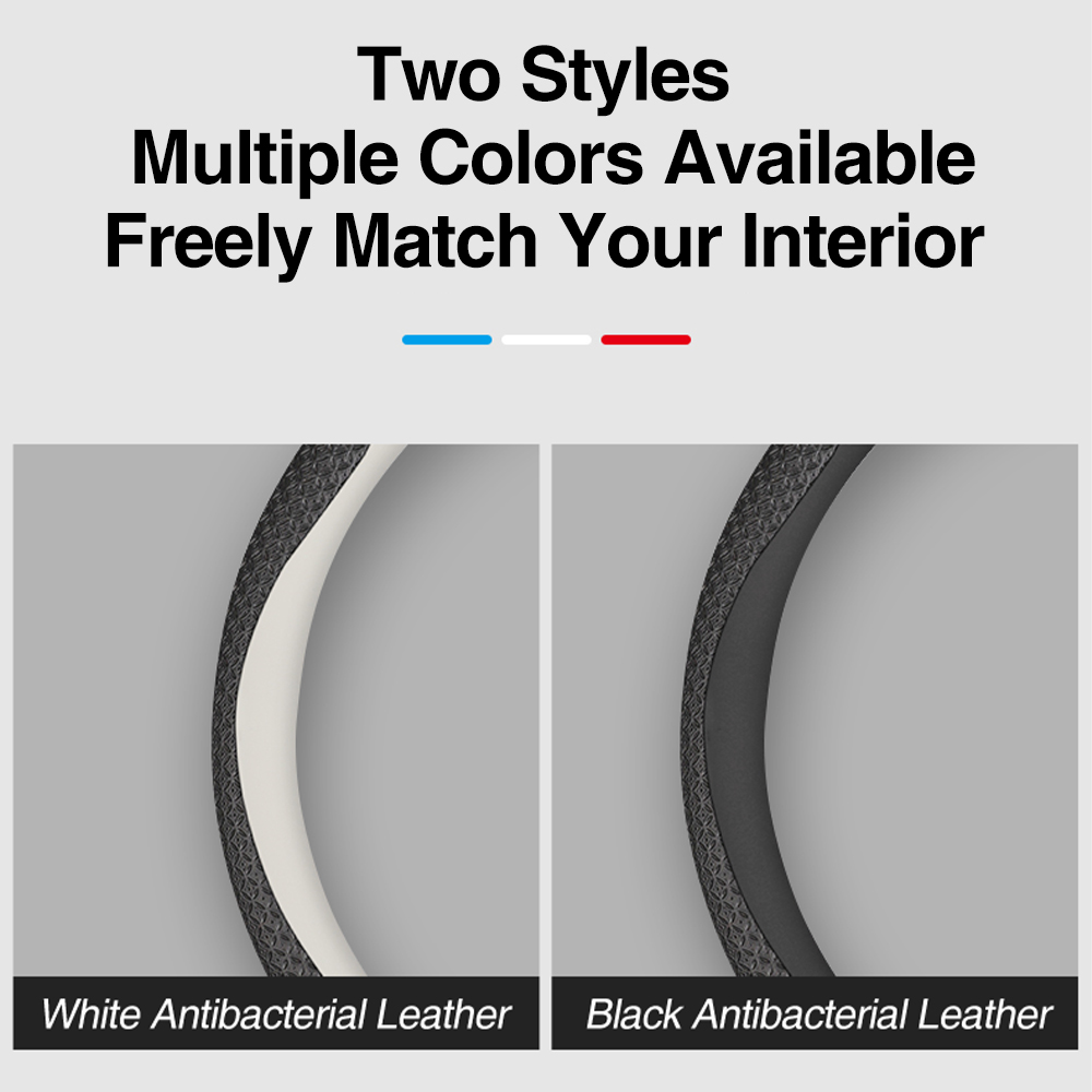 Heenvn - Funda de Cuero Antide - Car Steering Wheel Cover Anti Slip Breathable reseña y precio