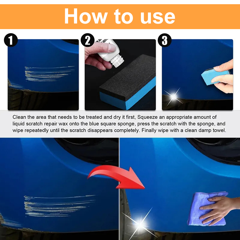 Removedor de arañazos de coche - Car Scratch Repair Polishing Wax Paste reseña y precio