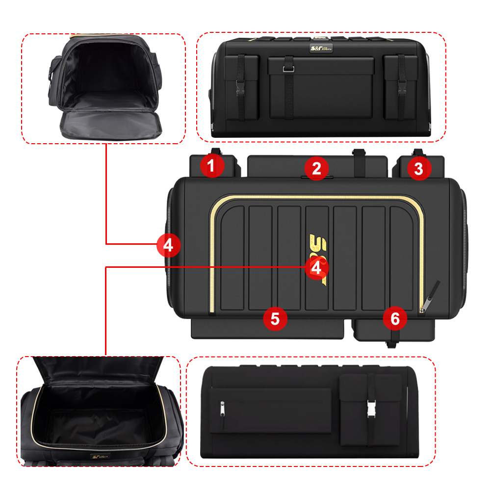 Organizador Universal para Mal - Car Trunk Organizer Foldable Storage Box reseña y precio